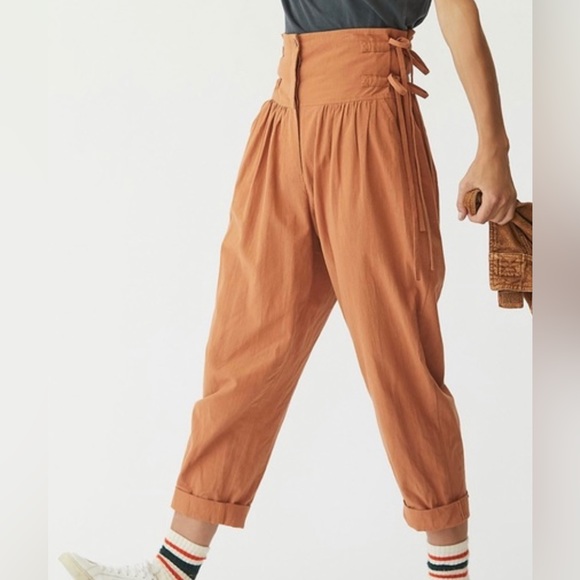 BLACK Free People All I Need Pants sz Large - Picture 3 of 8